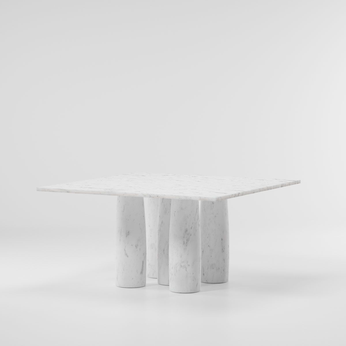 Marble dining table 140 x 140 / 8 Guest